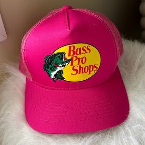 Pink Bass Pro Shop Trucker Hat 🎀